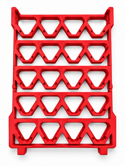 M12 CP 20-Battery PACKOUT organizer insert — Red, insert only