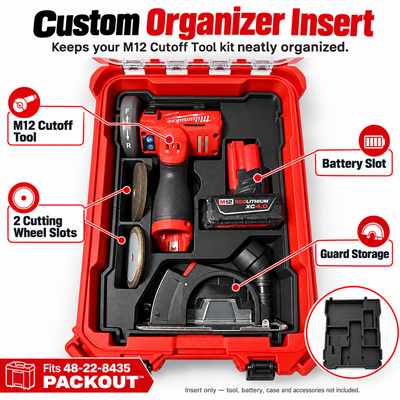 M12 Cutoff Tool PACKOUT Insert — photo 8