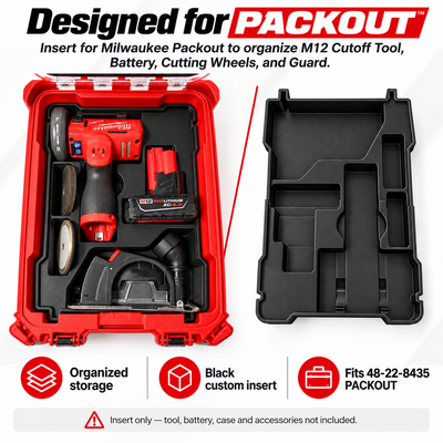 M12 Cutoff Tool PACKOUT Insert — photo 9