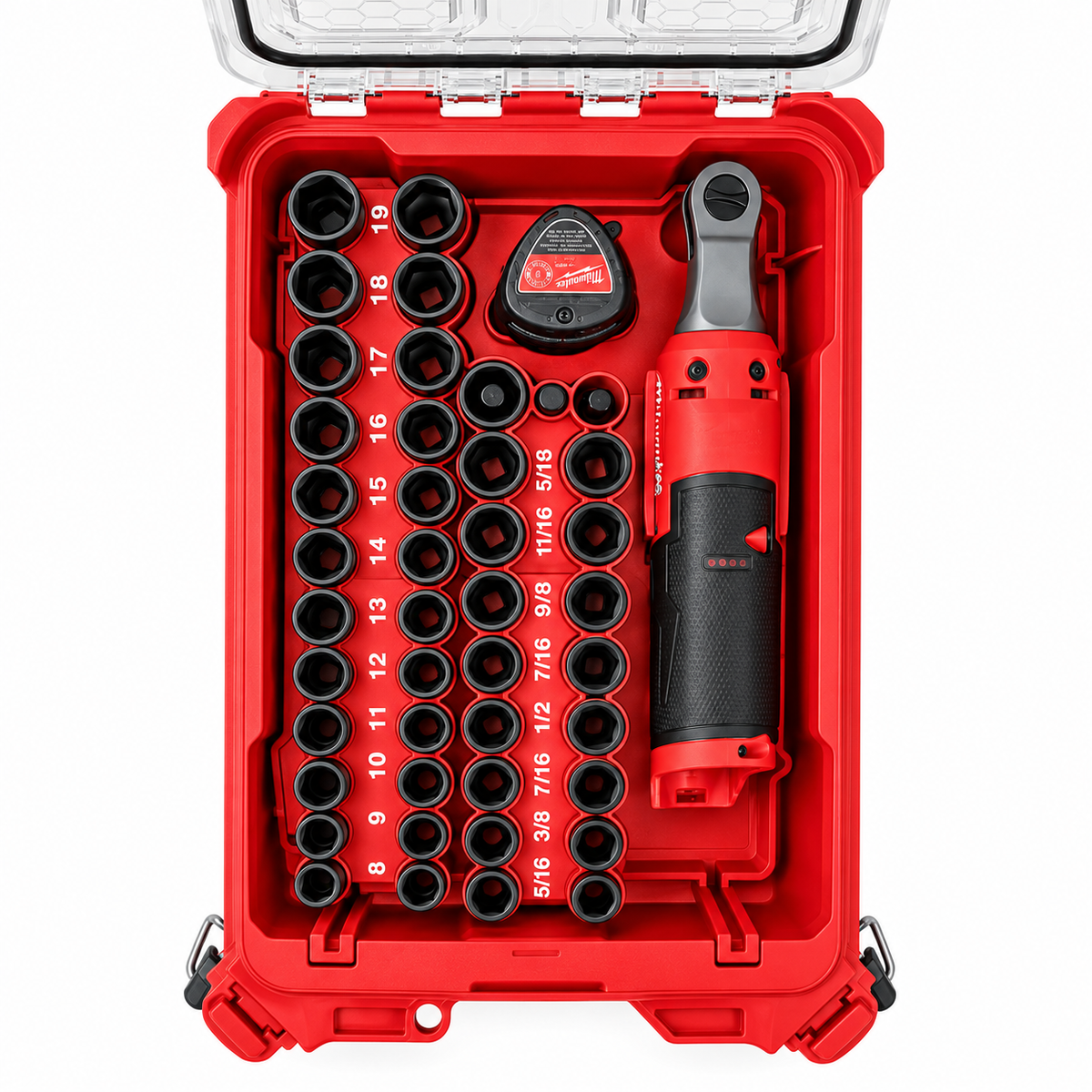 M12 Ratchet and 43-Piece Socket PACKOUT Insert — photo 5