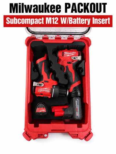 M12 Subcompact Drill and Impact PACKOUT Insert — photo 5